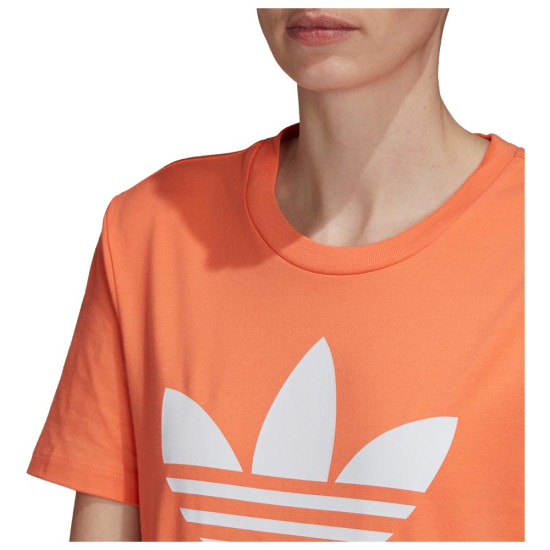 Adidas Γυναικεία κοντομάνικη μπλούζα Trefoil